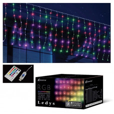 TENDA 300 MICROLED LEDYS C/TELECOMANDO RGB (4pz)